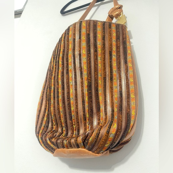 Vintage Sharif Purse Colorful Shoulder
Crossbody Bag Patchwork Made in USA - Picture 2 of 7